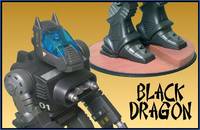 Black Dragon (Robots) Custom Statue / Bust