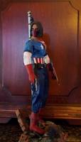 Bucky Cap (Vintage Version) (Captain America) Custom Action Figure