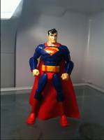 Total Heroes | Superman Classic Costume (DC Universe) Custom Action Figure