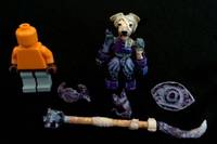 All Cats Must Scream! Chinese Crested (Original) Custom Miniature / Figurine