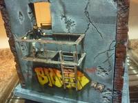 Custom Abandoned Building (Marvel) Custom Diorama / Playset