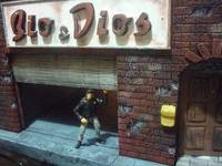 Custom Abandoned Building (Marvel) Custom Diorama / Playset