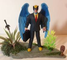 Harvey Birdman (Marvel Universe) Custom Action Figure [Original 3.75]