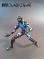 Stealth Spiderman (Marvel Legends) Custom Action Figure