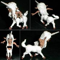 Unicorn Kentaurides (Fantasy) Custom Miniature / Figurine