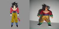 SS4 Goku (Dragonball Z) Custom Action Figure