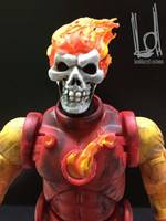 Iron Ghost (AOA Iron Man/Ghost Rider) (Marvel Legends) Custom Action Figure