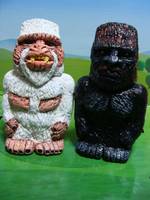 Sasquatch and Yeti Salt and Pepper Shaker Set,No.5 (Creatures) Custom Other
