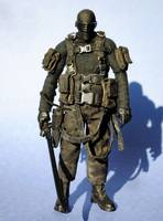 Snake Eyes 6 inch 3A style (G.I. Joe) Custom Action Figure