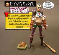 Tank-Girl (V-3) (Tank-Girl) Custom Action Figure