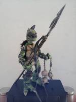 DEVIL TMNT NECA Ver.Gambit Indonesia (Teenage Mutant Ninja Turtles) Custom Action Figure