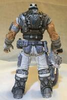 Marcus Fenix( Siberian mountain war version) (Gears Of War) Custom Action Figure
