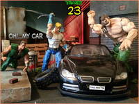 Guy, Cody and Mike Haggar (Final Fight) Custom Action Figure