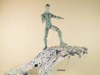 Iceman with Ice Slide (Marvel Legends) Custom Action Figure