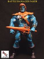 Battle Damaged Faker Custom Masters of the Universe He-Man (Masters of the Universe) Custom Action Figure