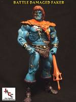 Battle Damaged Faker Custom Masters of the Universe He-Man (Masters of the Universe) Custom Action Figure