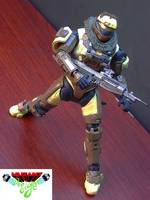 Desert Spartan (Halo) Custom Action Figure