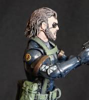 MGS Ground Zeroes Snake (Big Boss) (Metal Gear Solid) Custom Action Figure