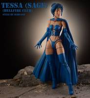 Tessa "Sage" (Hellfire Club) (Marvel Legends) Custom Action Figure