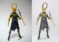 Loki bootleg restoration (Marvel Legends) Custom Action Figure