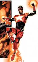 WILDFIRE Drake Burroughs ERG-1 Legion of Super-Heroes (DC Universe) Custom Action Figure