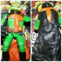 Turtle Tiatan a.k.a Michelangleo (Teenage Mutant Ninja Turtles) Custom Action Figure