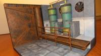 Electric Lab (Misc) Custom Diorama / Playset