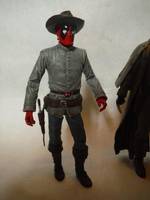 Confederate Wolverine and Deadpool (DC Direct) Custom Action Figure