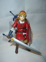 Red Link (Armed OoT Style) (Legend of Zelda: Skyward Sword) Custom Action Figure