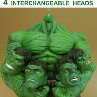 Hulk (Alternate Head Version 3) (Marvel Select) Custom Action Figure