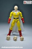 one Man Punch Saitama (Anime) Custom Action Figure