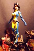 All New Wolverine w unmasked head and alt hands (Marvel Legends) Custom Action Figure