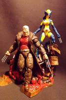 All New Wolverine w unmasked head and alt hands (Marvel Legends) Custom Action Figure
