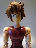 Sagittarius Aioros Head (Saint Seiya) Custom Action Figure
