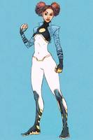 POWER GIRL Tanya Spears Teen Titans member (DC Universe) Custom Action Figure