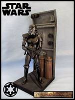 Shadow Trooper (Star Wars) Custom Diorama / Playset