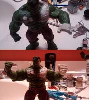 Cyborg Hulk (Eternals Robot) (Marvel Universe) Custom Action Figure