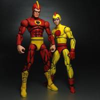 Crimson Avenger and Wing (DC Infinite Heroes) Custom Action Figure