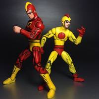 Crimson Avenger and Wing (DC Infinite Heroes) Custom Action Figure