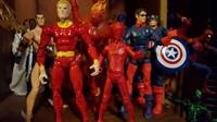 Original Human Torch and Toro (Marvel Legends) Custom Action Figure
