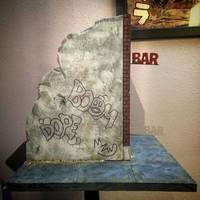 1/12th scale urban alley bar diorama (Marvel Legends) Custom Diorama / Playset