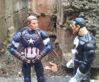 Steve Rogers aka Cap unmasked (Marvel) Custom Action Figure