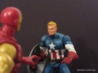 Captain America (No Mask) (Marvel Legends) Custom Action Figure