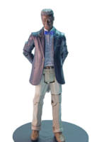 Lucius Fox - Batman Begins/The Dark Knight/The Dark Knight Rises (Movie Masters) Custom Action Figure