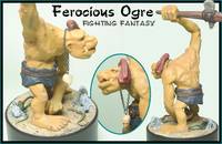 Ferocious Ogre (Fantasy) Custom Statue / Bust