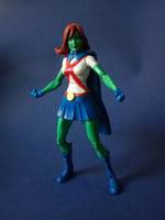 Miss Martian -M'gann M'orzz (Young Justice) Custom Action Figure