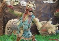 ENulmer custom zombie portrait (Original) Custom Diorama / Playset