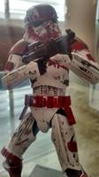 Imperial Shock Trooper Battle Damage Custom (Star Wars) Custom Action Figure