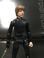 Young Luke Skywalker Black Jedi Knight (Star Wars) Custom Action Figure