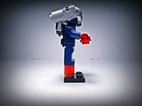 Iron Patriot (Lego) Custom Miniature / Figurine